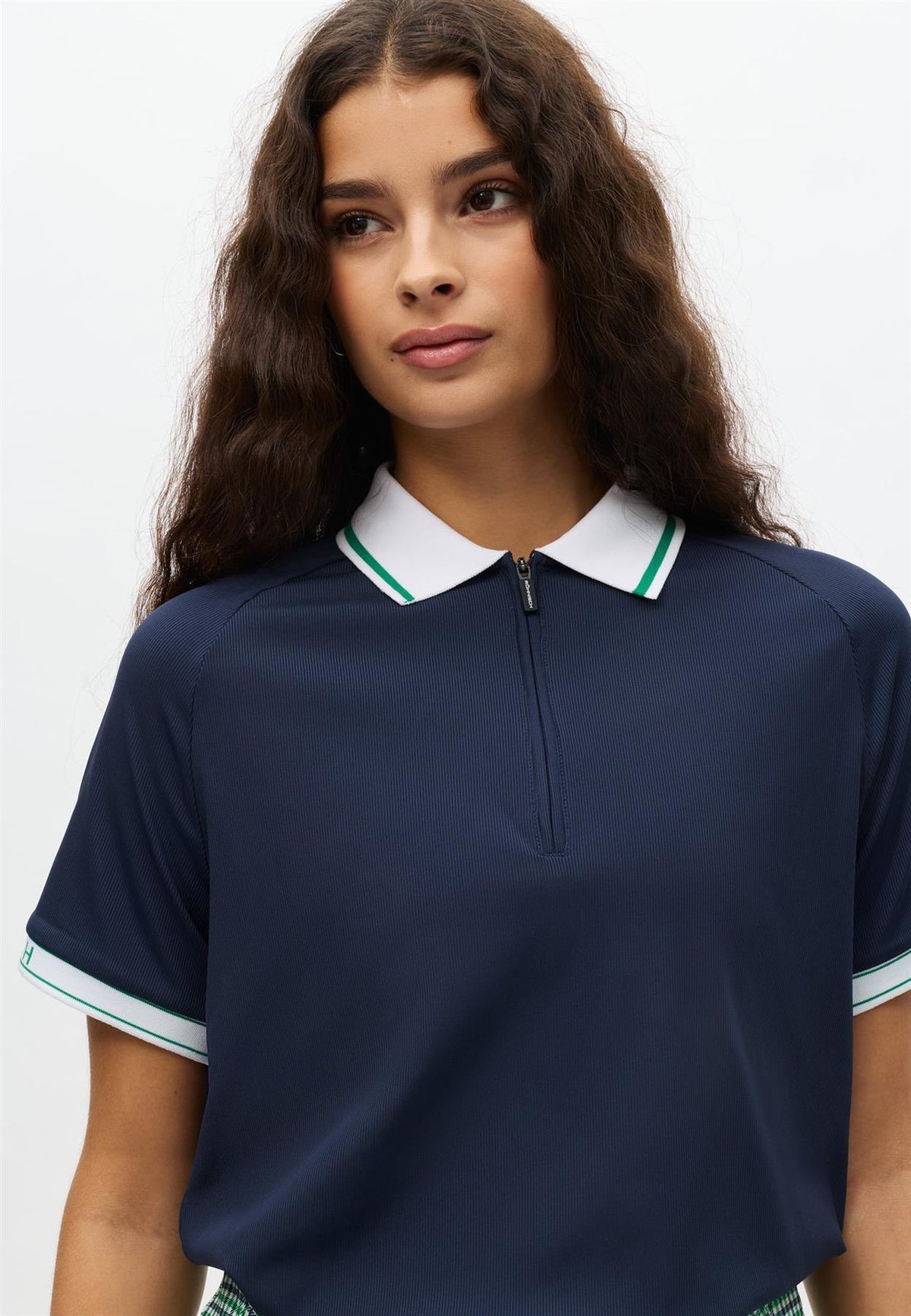 Rib Polo Shirt Hydro
