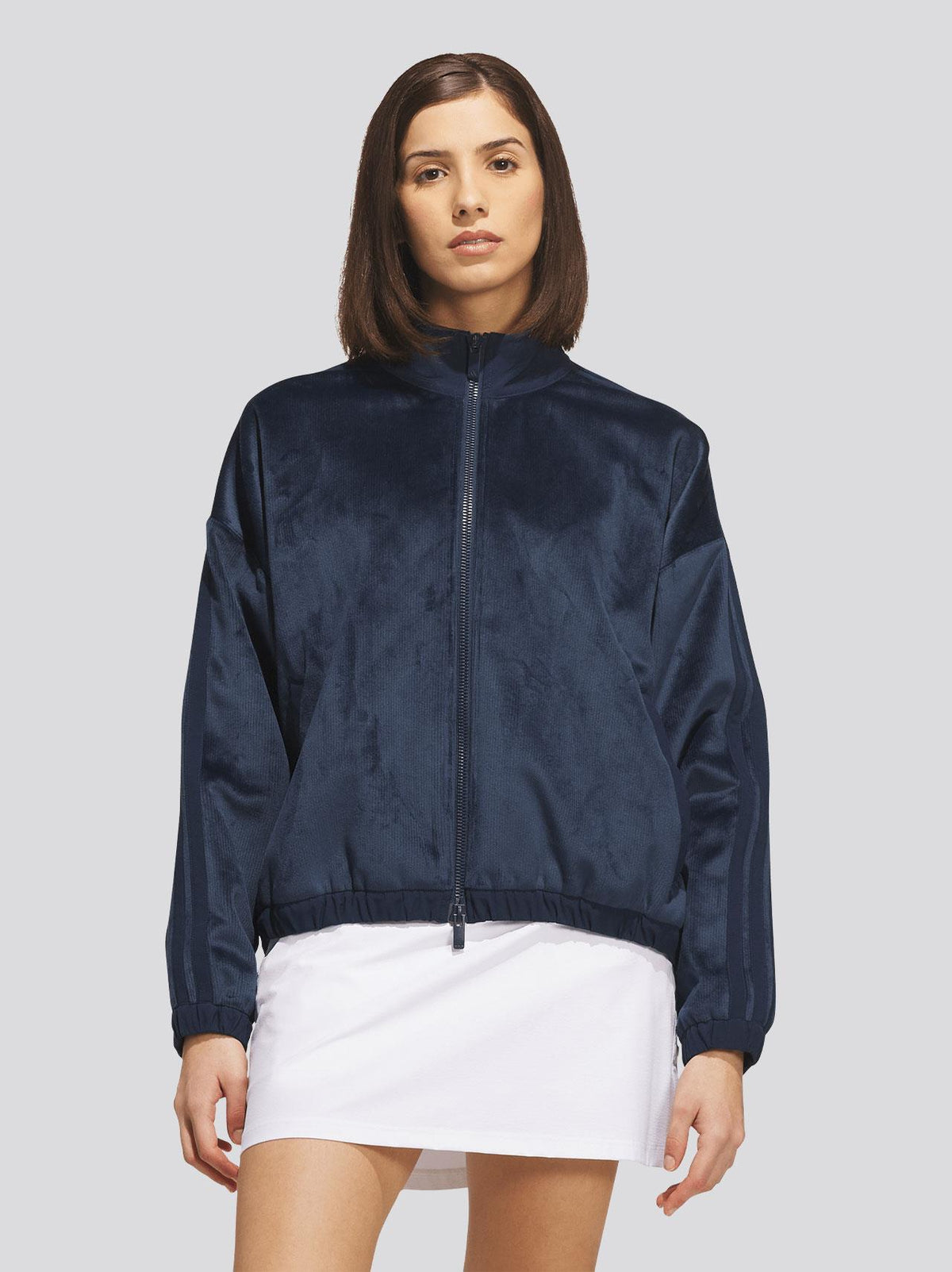 Beyond The Course Loose Bomber Jacket Collegiate Navy