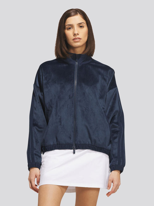 Beyond The Course Loose Bomber Jacket Collegiate Navy