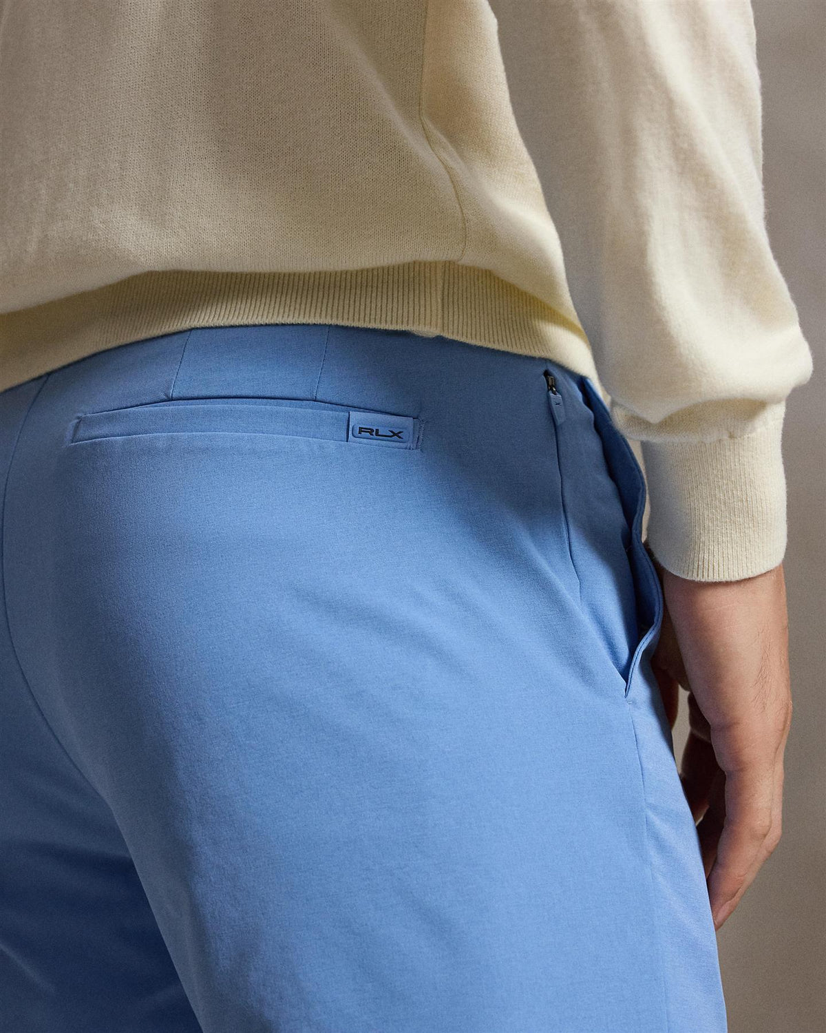 Tailored Fit Performance Trousers Bristol Blue