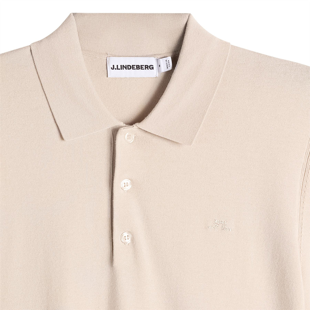 Blake Knit Polo Moonebeam