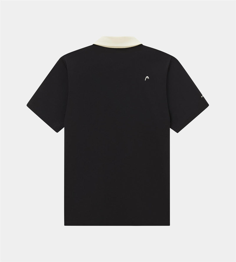 Color Block Polo White/Navy/Black
