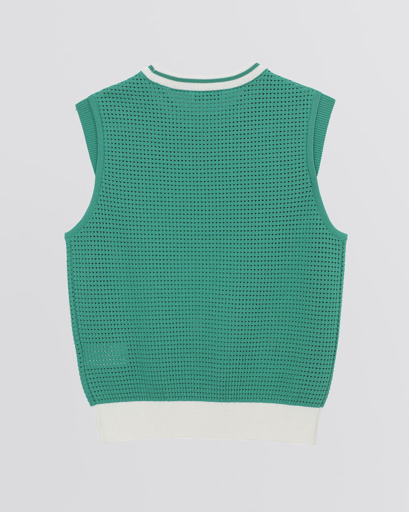 Ignes Knit Vest Green