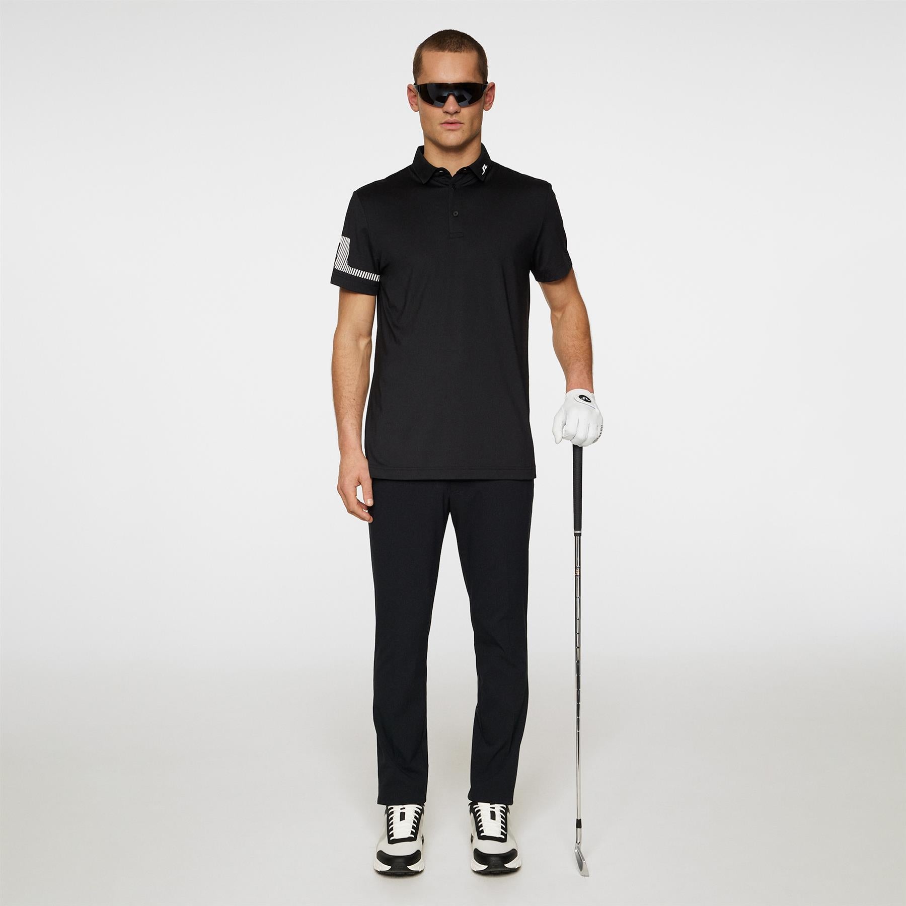[J.LINDEBERG] SS25 HEATH STRIKE POLO TOP WH / 税込み Heath Strike Polo / White – J.Lindeberg
