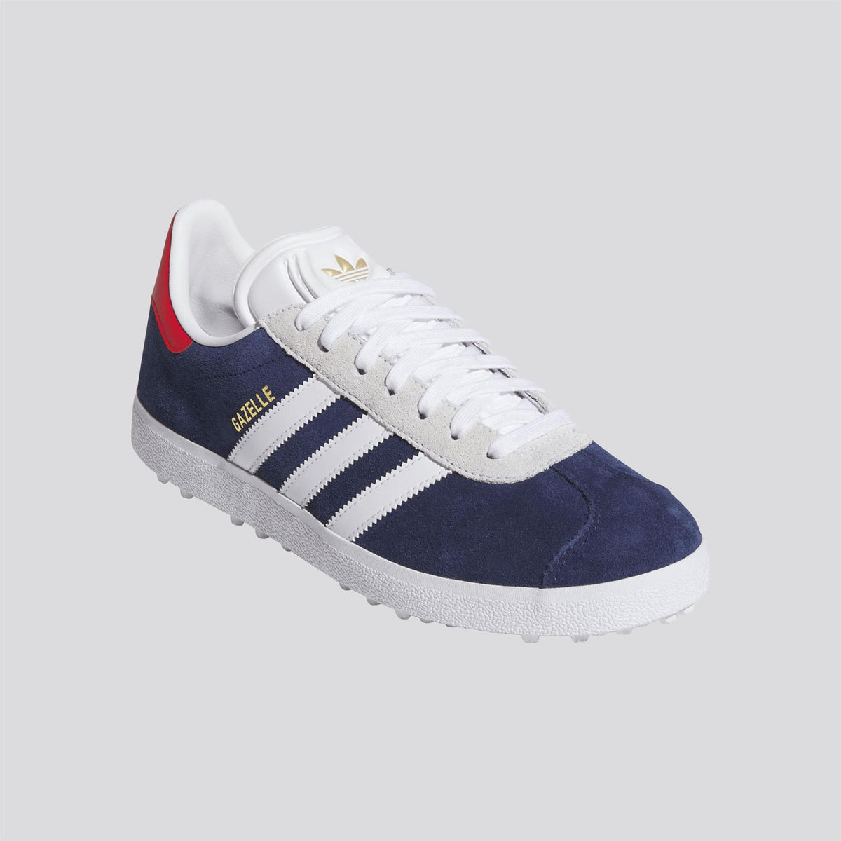 adidas Originals Gazelle Spikeless Golf Shoes Dark Blue/Footwear White/Pure Ruby