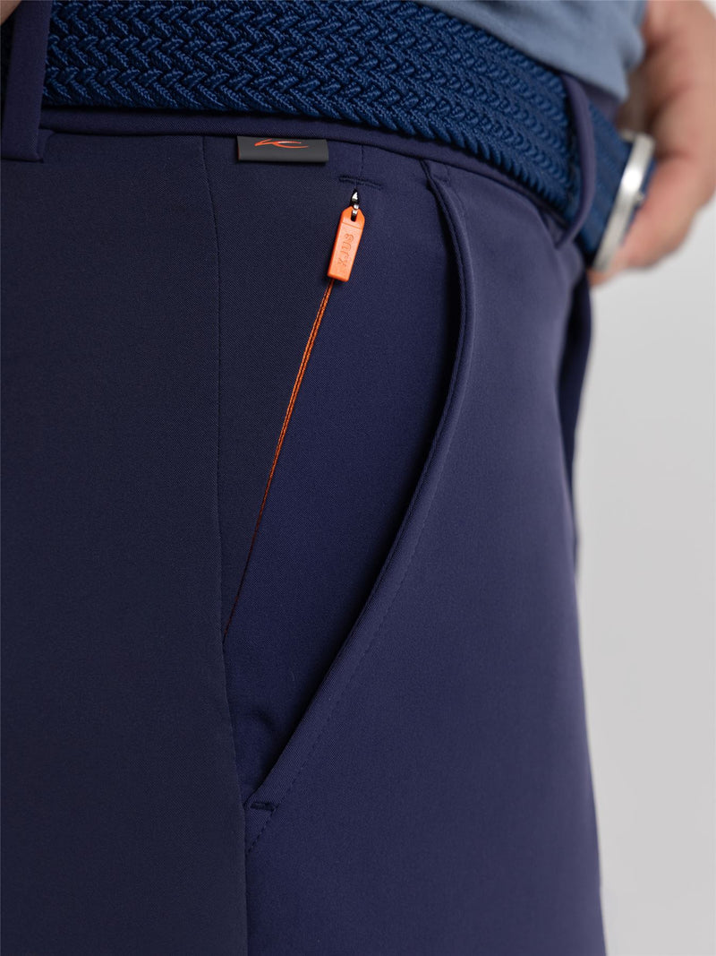 Iver Tailored Fit Trousers Atlanta Blue