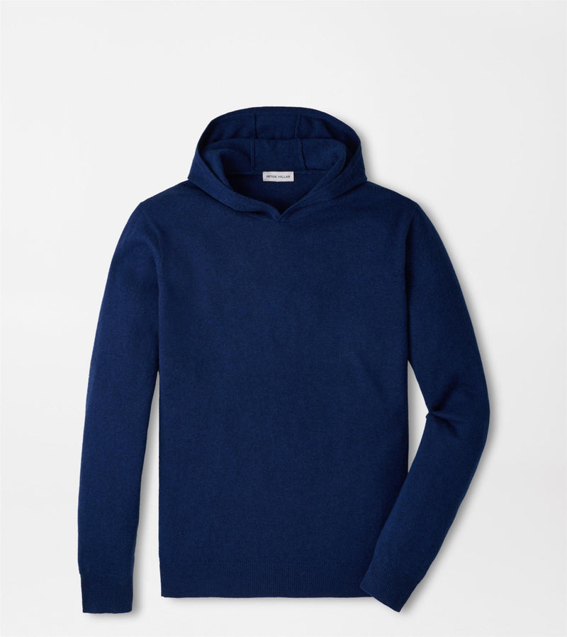 Crown Heritage Cashmere Hoodie Sweater Sport Navy