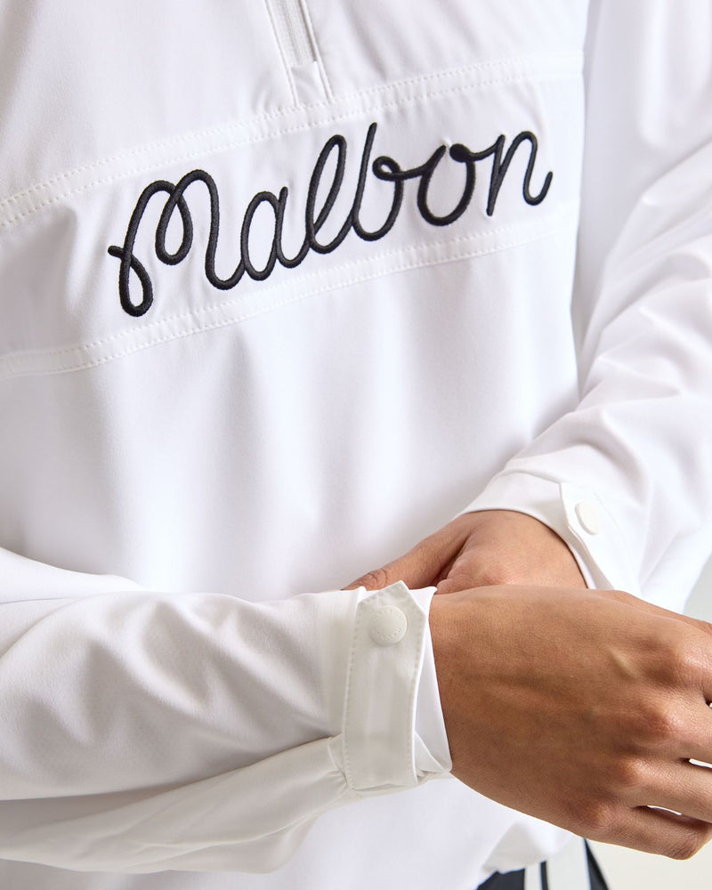 Crosscourt Windbreaker Jacket White