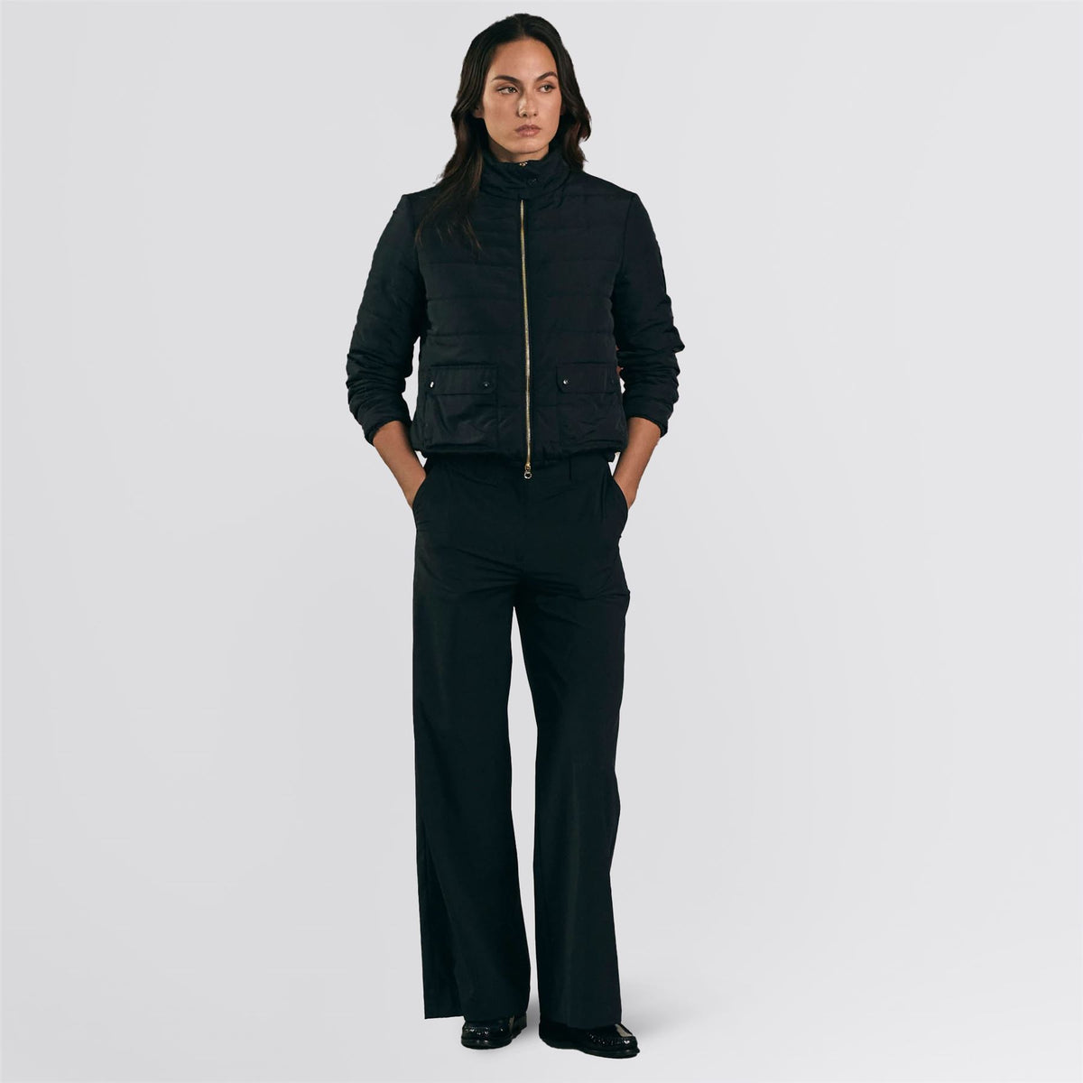 Jasmine Puffer Jacket Black
