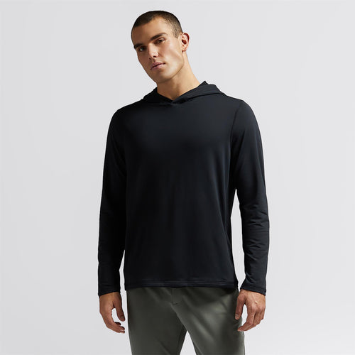 S&T TG X Highlight Brushed Back Tech Terry Hoodie Onyx