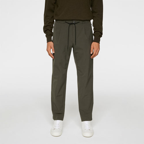 Jin DS Pleated Pants Forest Green