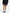 Jodie Stripe Skort Black/White