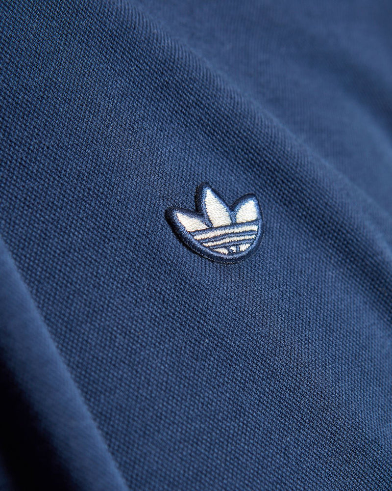 Originals Twistknit Trefoil Polo Night Indigo/Chalk White
