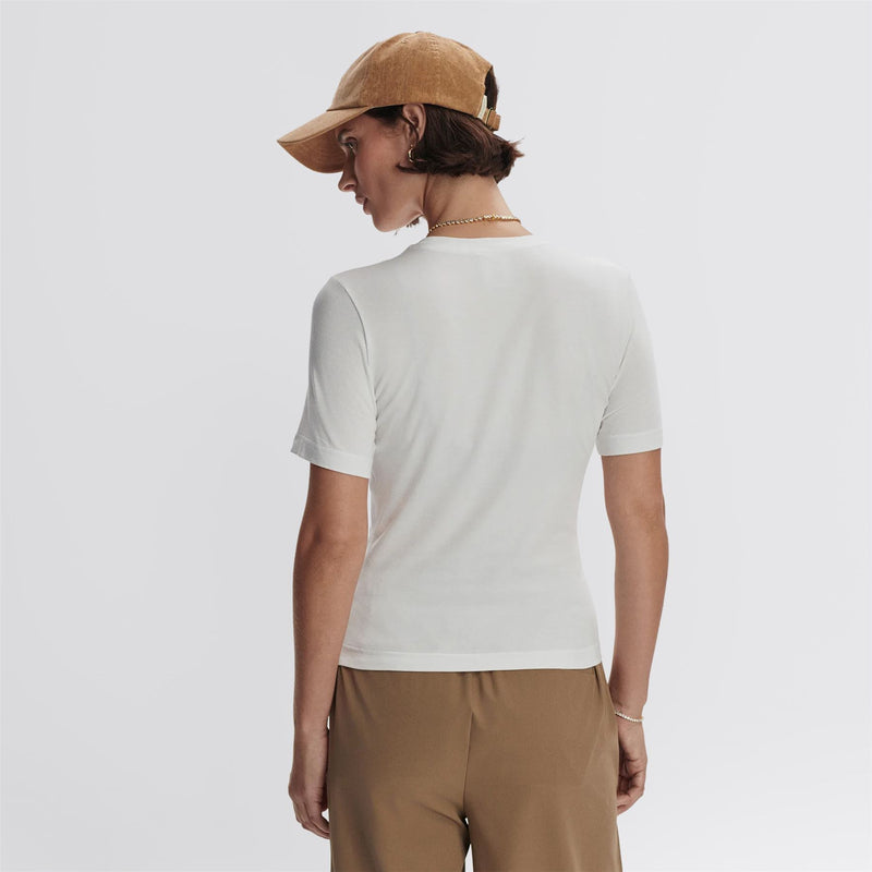 Regina Fitted Tee White