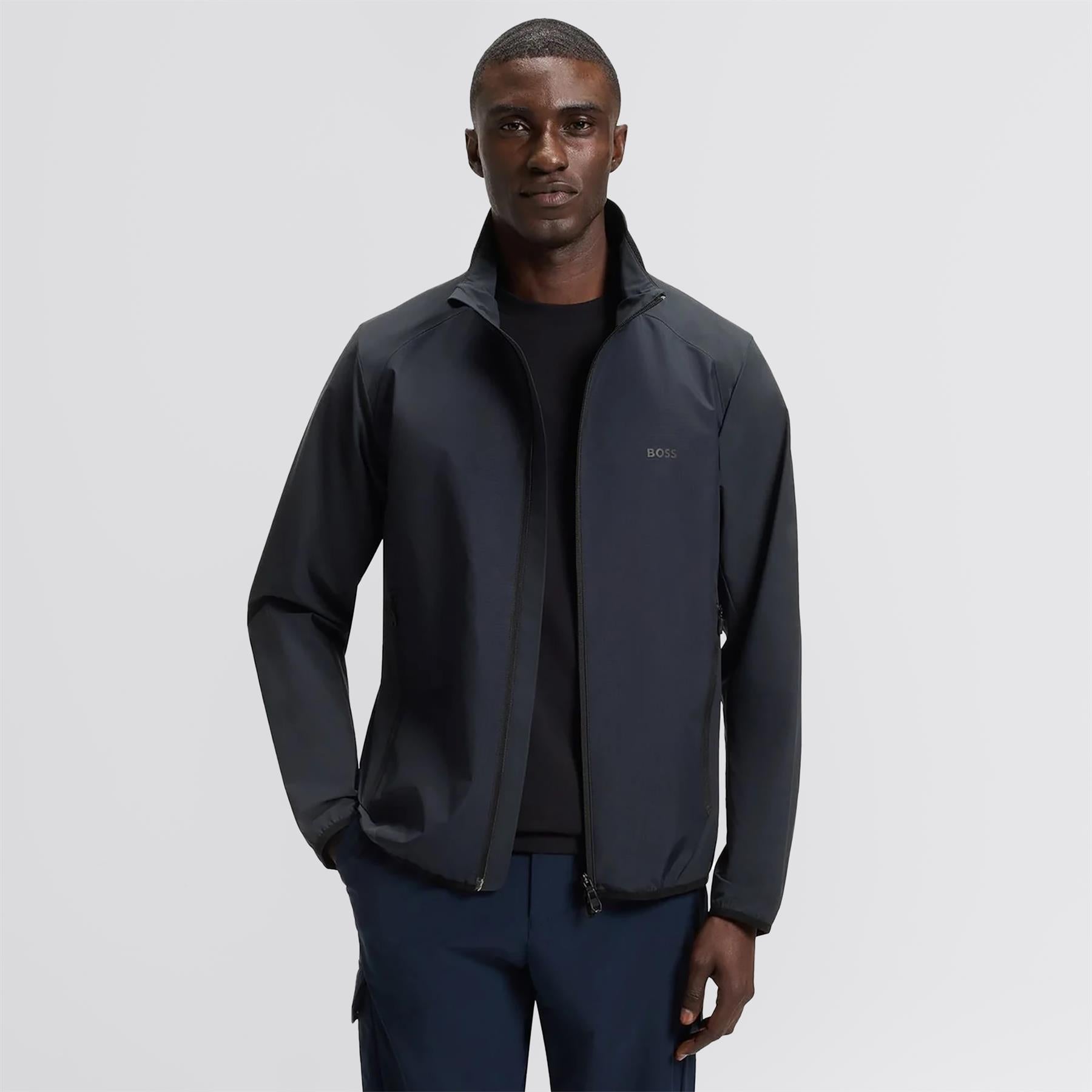 Putt Full Zip Lightweight Jacket Dark Blue