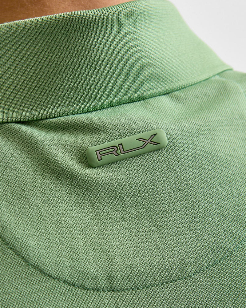 RLX Tailored Fit Tour Pique Polo Outback Green