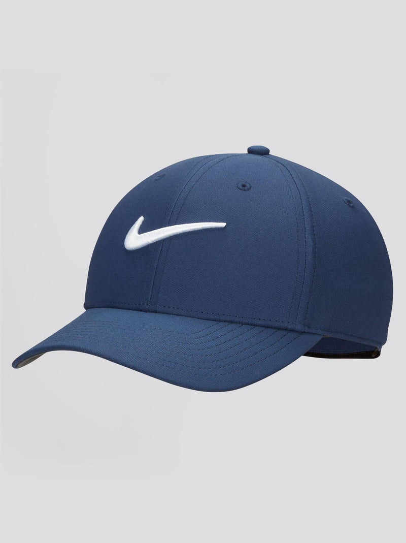 Structured Swoosh Cap Midnight Navy/White