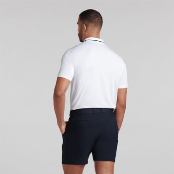 MATTR Elevated Solid Polo White Glow