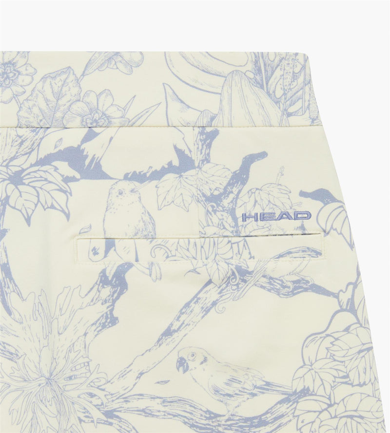 Signature Skort Cream/Blue/Forest