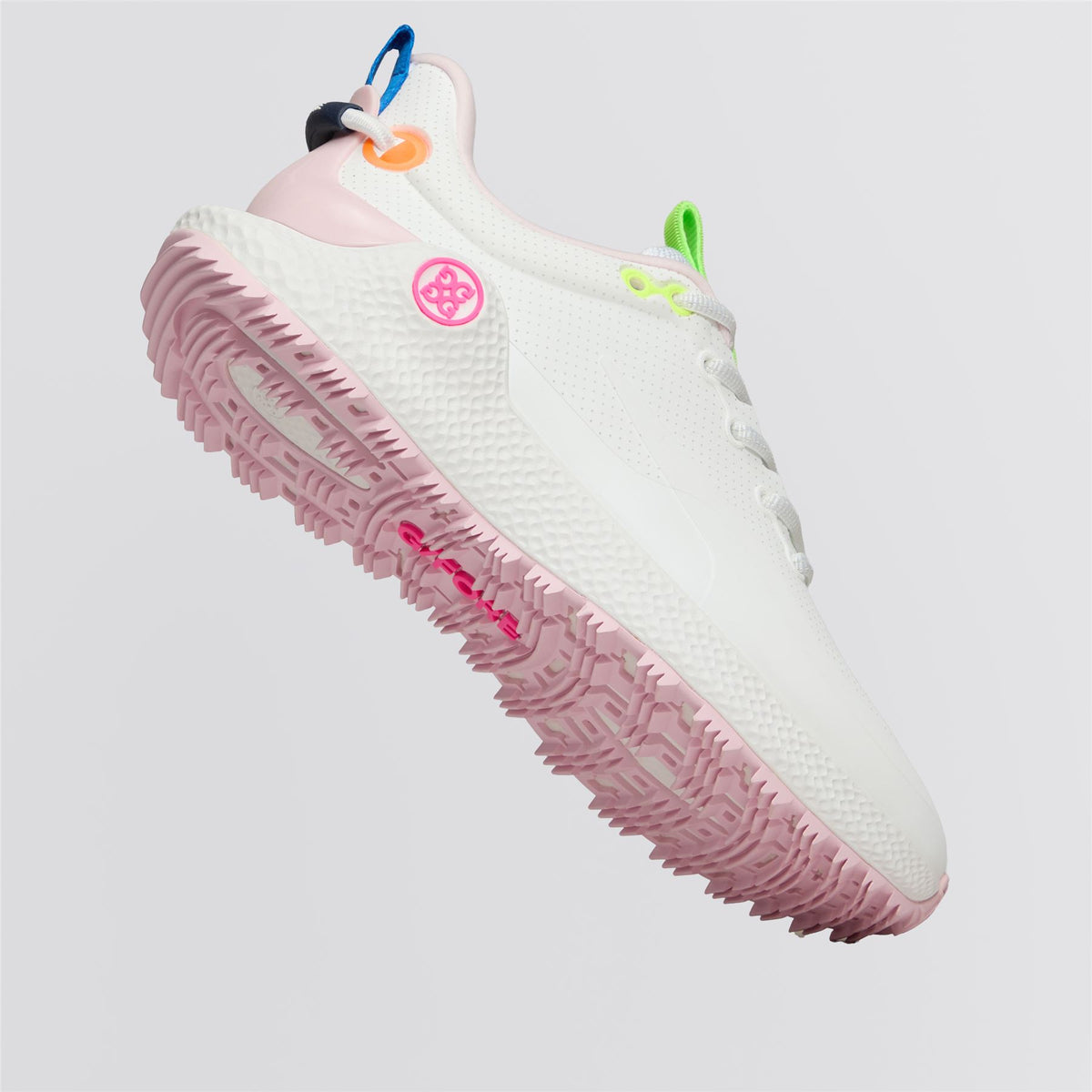 Perforated MG4+ O2 Spikeless Golf Shoe Snow/Multi