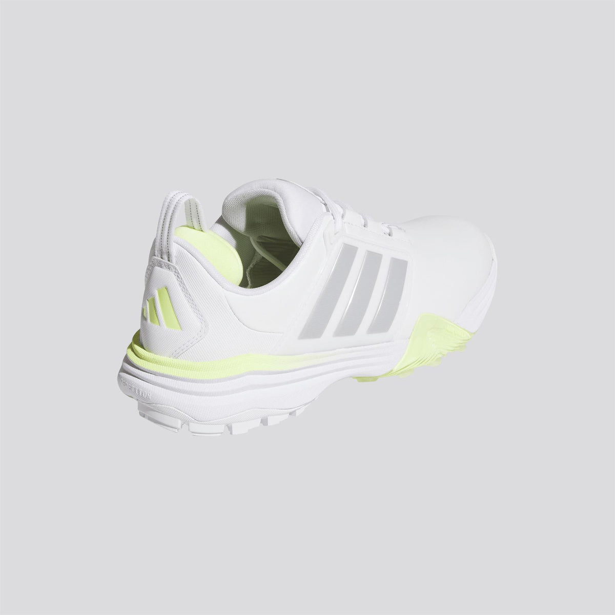 Adipower 26 Spikeless Golf Shoes Footwear White/Silver Met/Frozen Lemon