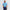 Stripe Pique Polo Clear Sky/Bluebird