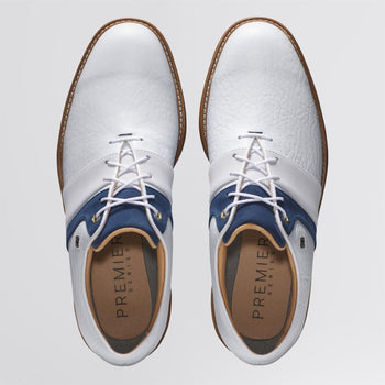 FootJoy Premiere Series Packard LX Golf Shoes White/Navy/White
