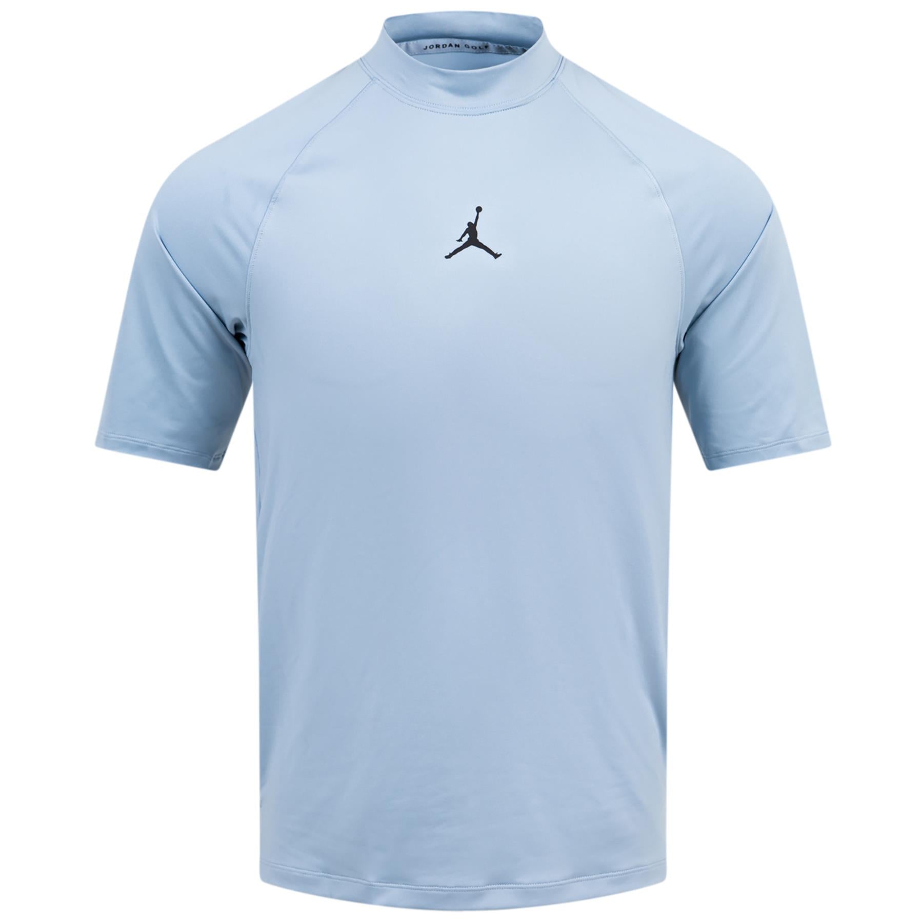 Nike Jordan Dri-FIT Regular Fit Mock Neck Golf Polo Blue