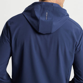 Quest Half Zip Hooded Jacket Navy