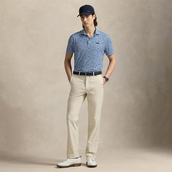 RLX Tailored Fit Savanna Floral Polo Refined Navy Multi