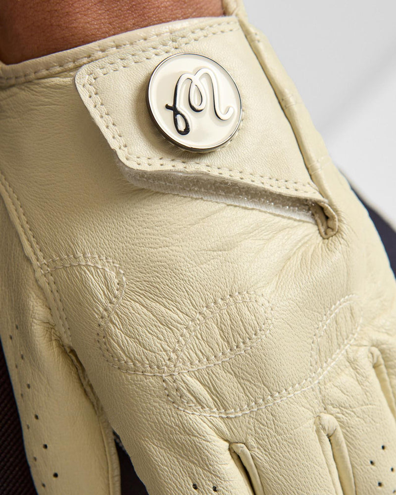 Manuela LH Golf Glove Cream/Black