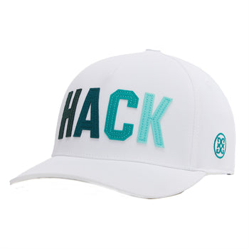 Hack Stretch Twill Snapback Hat Snow - AW23