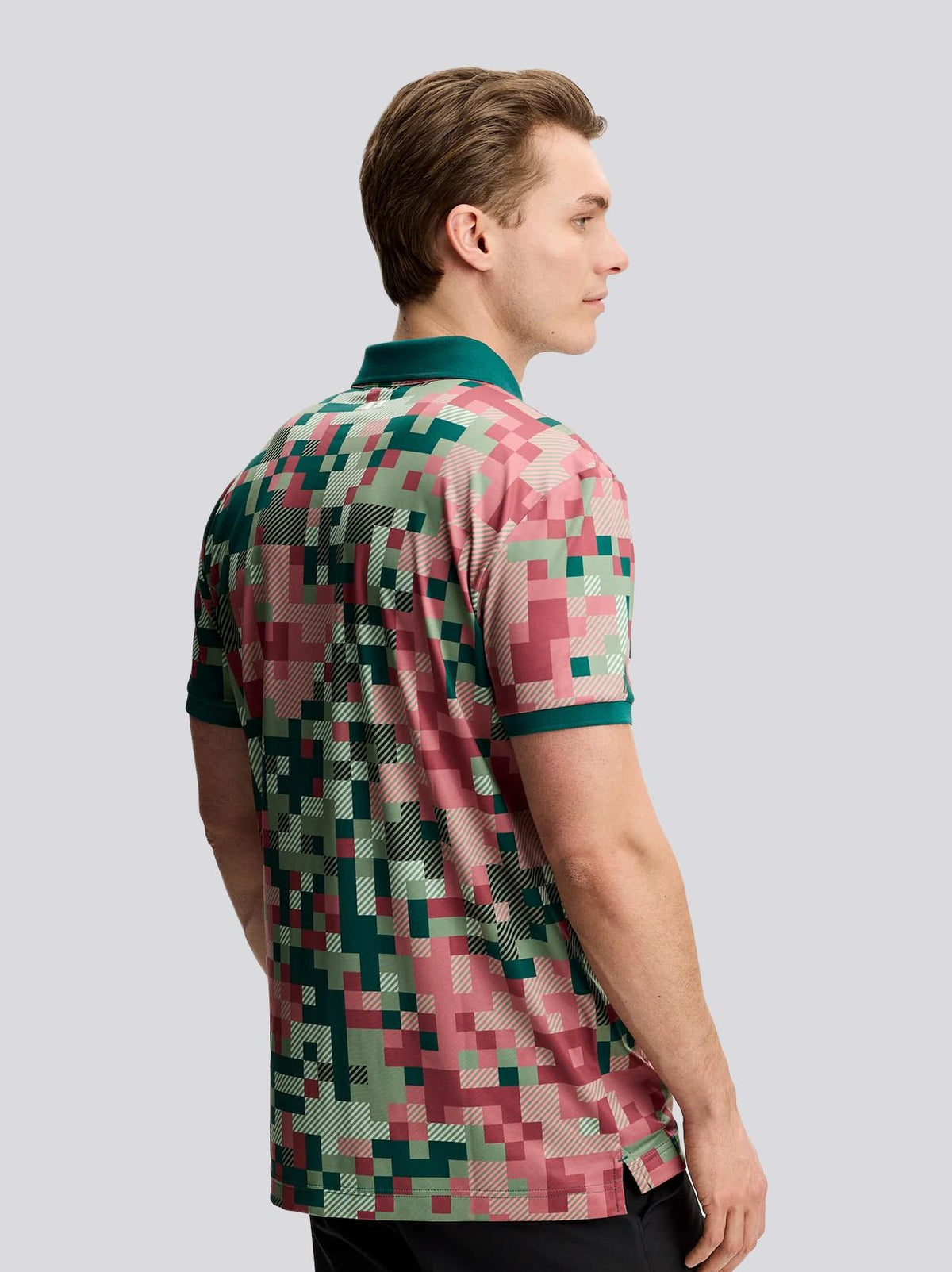 Bridger Regular Fit Tour Print Polo Tour 26 Multi