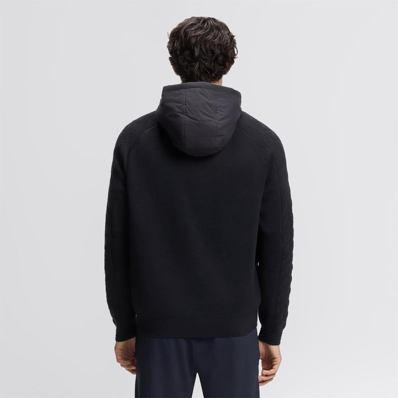 Mirror Hybrid Hooded Jacket Dark Blue