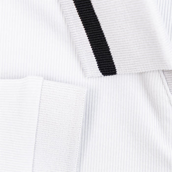 Palle Tape Rib Polo Light Grey