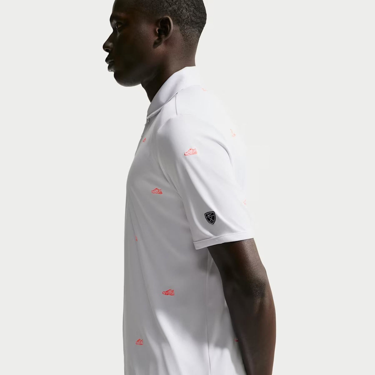 Dri-FIT Par 5 Polo Pacific White/Hot Lava