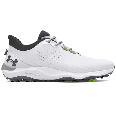 Drive Pro Wide Spiked Golf Shoes White/Grey - SS24