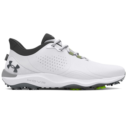 Drive Pro Wide Spiked Golf Shoes White/Grey - SS24