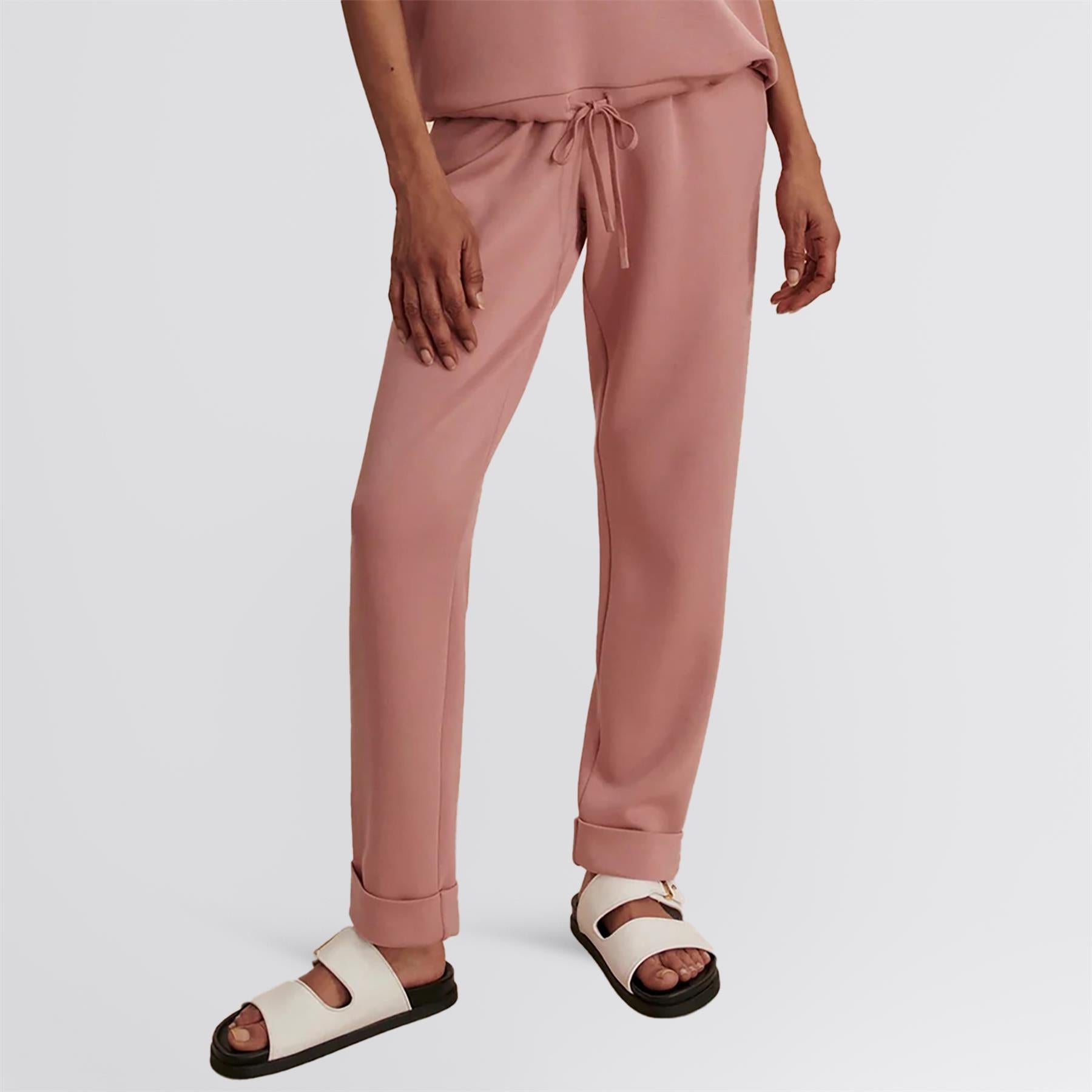 The Rolled Cuff Pants 25 Ash Rose