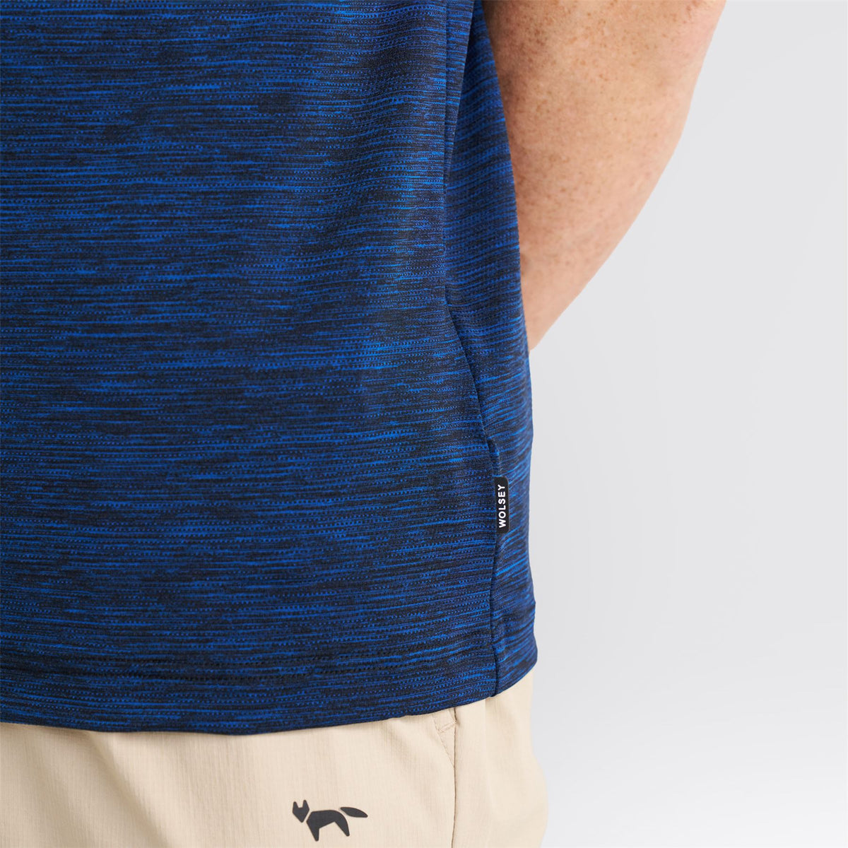 Mesh Polo Navy
