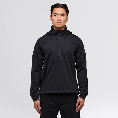 Luke CONCEPT Hooded Windproof Jacket Black