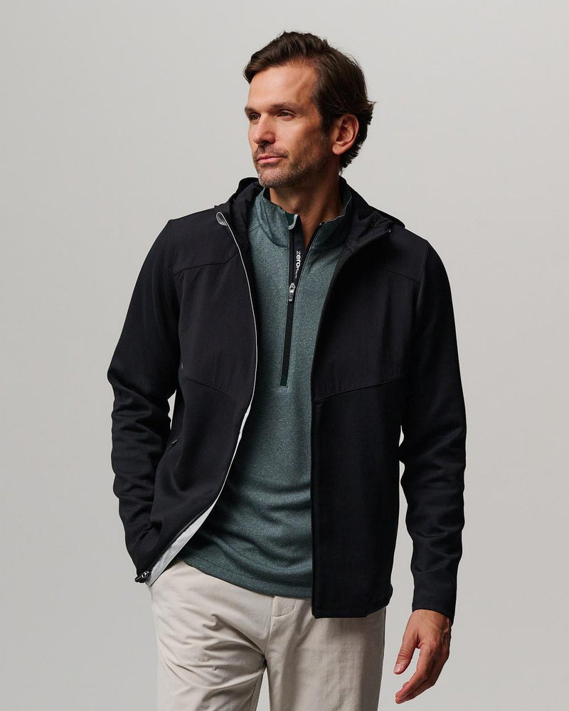 Spinks Full Zip Hybrid Jacket Black