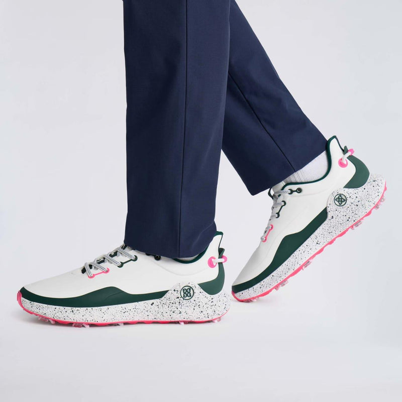MG4+ O2 G/Lock Perforated Spiked Golf Shoes Pine/Knockout Pink