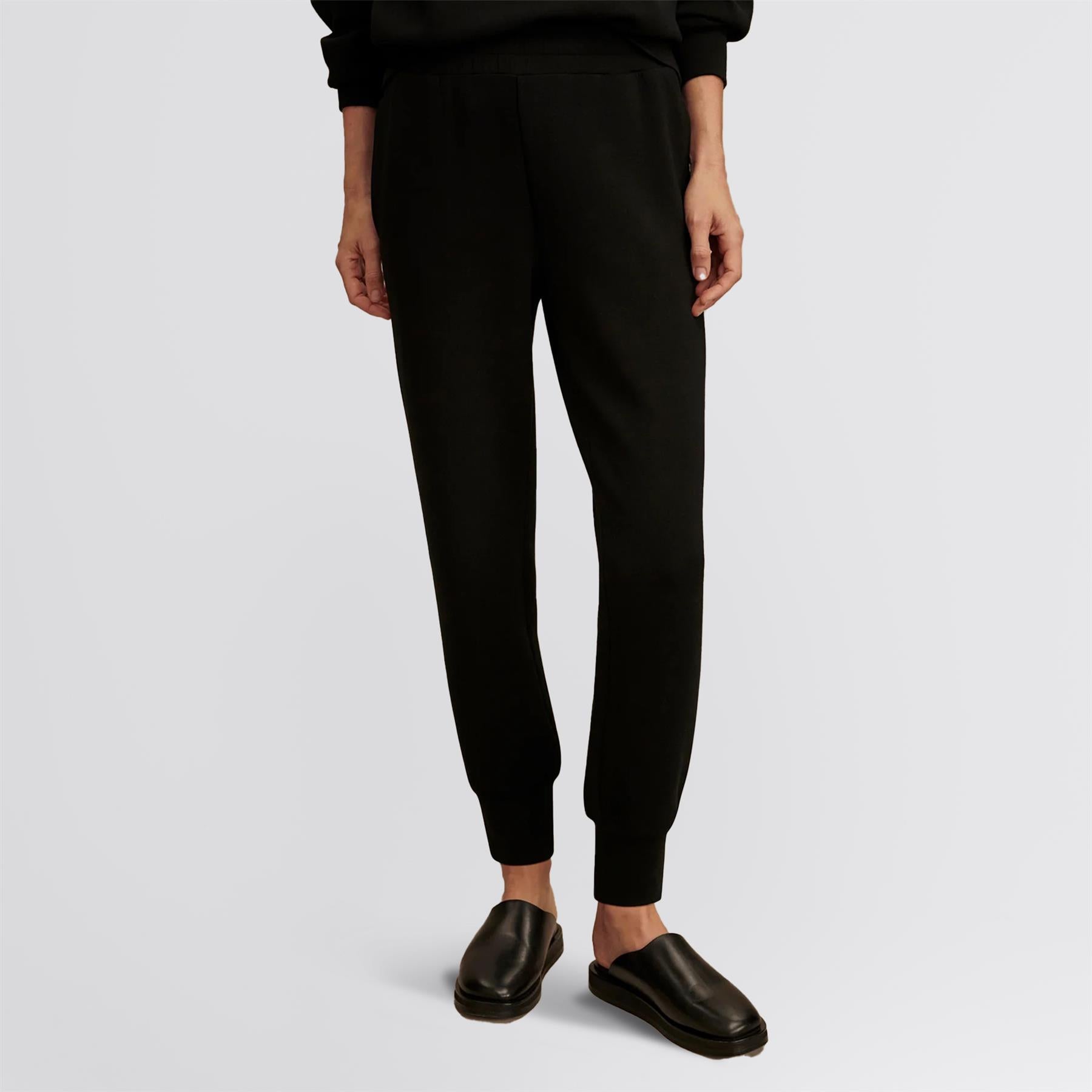 The Slim Cuff 25-Inch Trousers Black