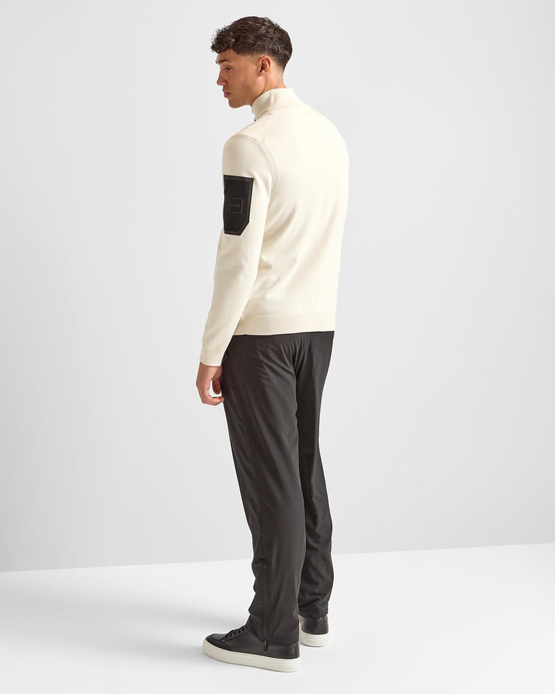 Momentum-X Hybrid Full Zip Open White