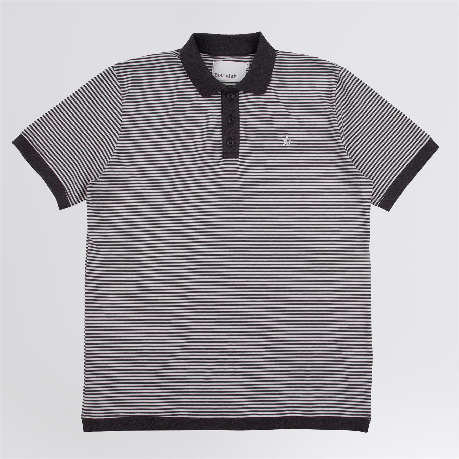 Play Well Polo Charcoal/Off White