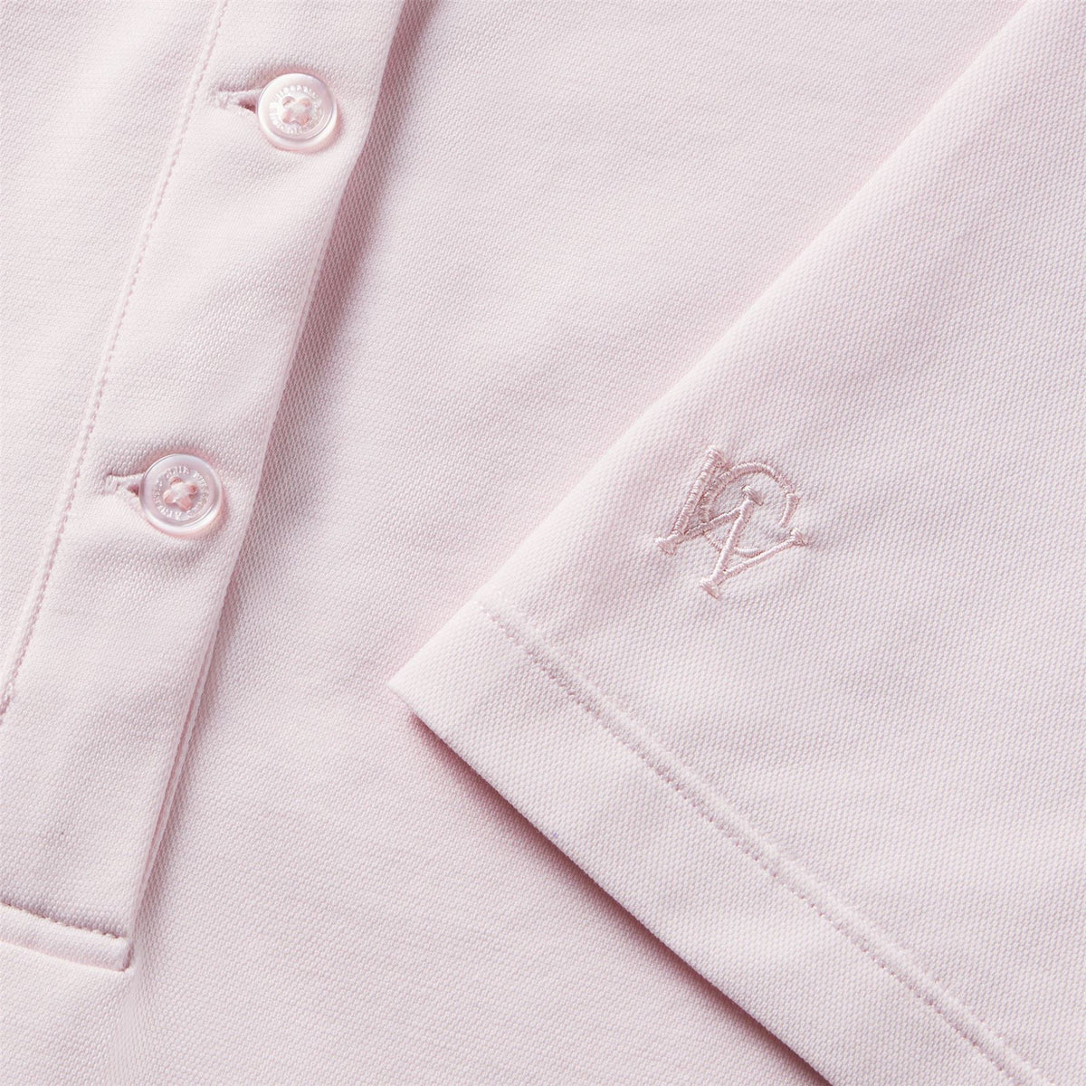 Morgan Athletic Polo Petal Pink