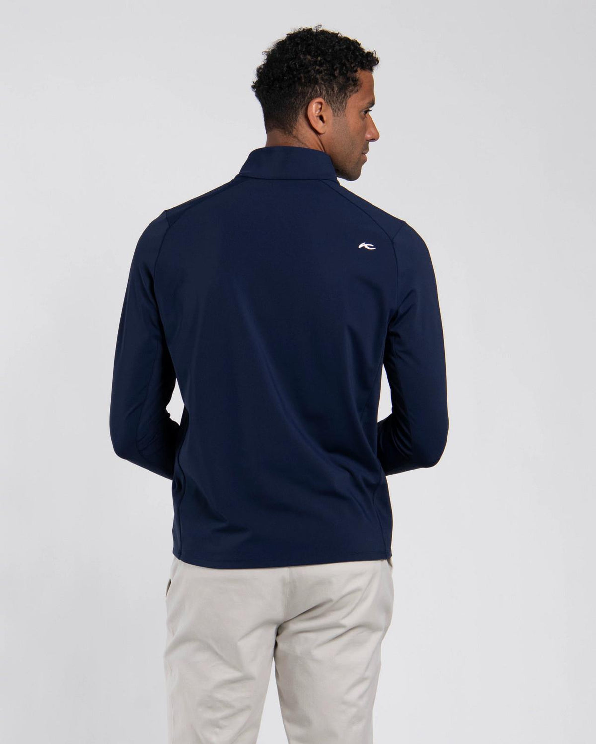 Holden Midlayer Half-Zip Atlanta Blue
