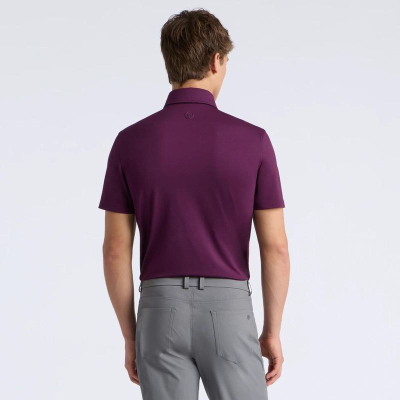 All Play Stretch Knit Polo Dark Plum