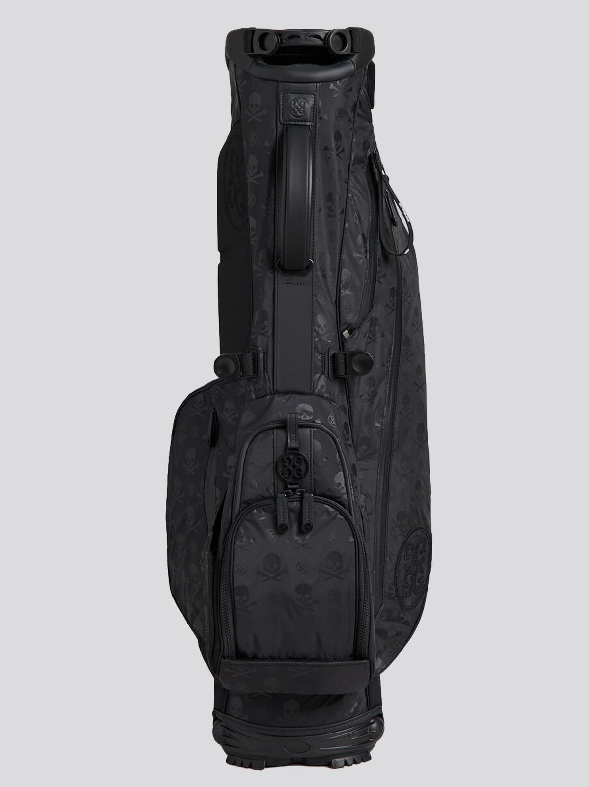 Lightweight Cordura Ripstop Printed Skull & Tee Daytona Plus Carry Golf Bag Onyx